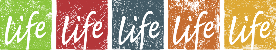 UNE Life logos